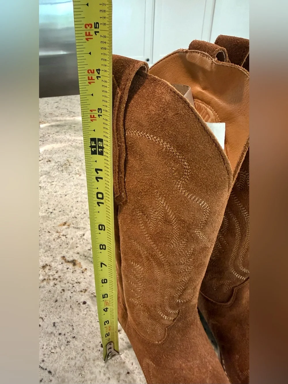 STUNNING Dingo Suede Cowboy Boots "NWT" - Picture 11 of 14